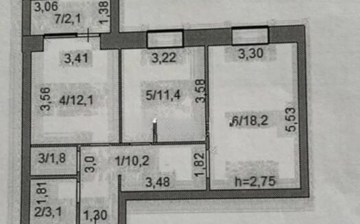 Homepage 2-ком, Наурызбай Батыра 138 ЖК Атлант 2/9 эт, 58,6 кв м, 2024 г, черновая, 26100000